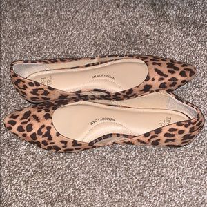 Time and Tru Cheetah Print Flats